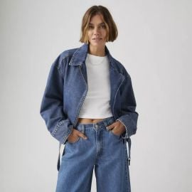 Biker Jacket - Medium Wash Levix27s US at Levis